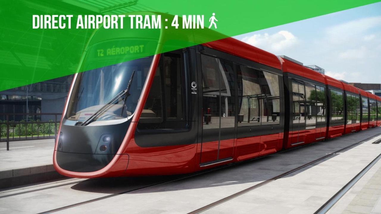 Beach - Kitchen - Wifi - Air Conditioning - Center - Tram نيس المظهر الخارجي الصورة