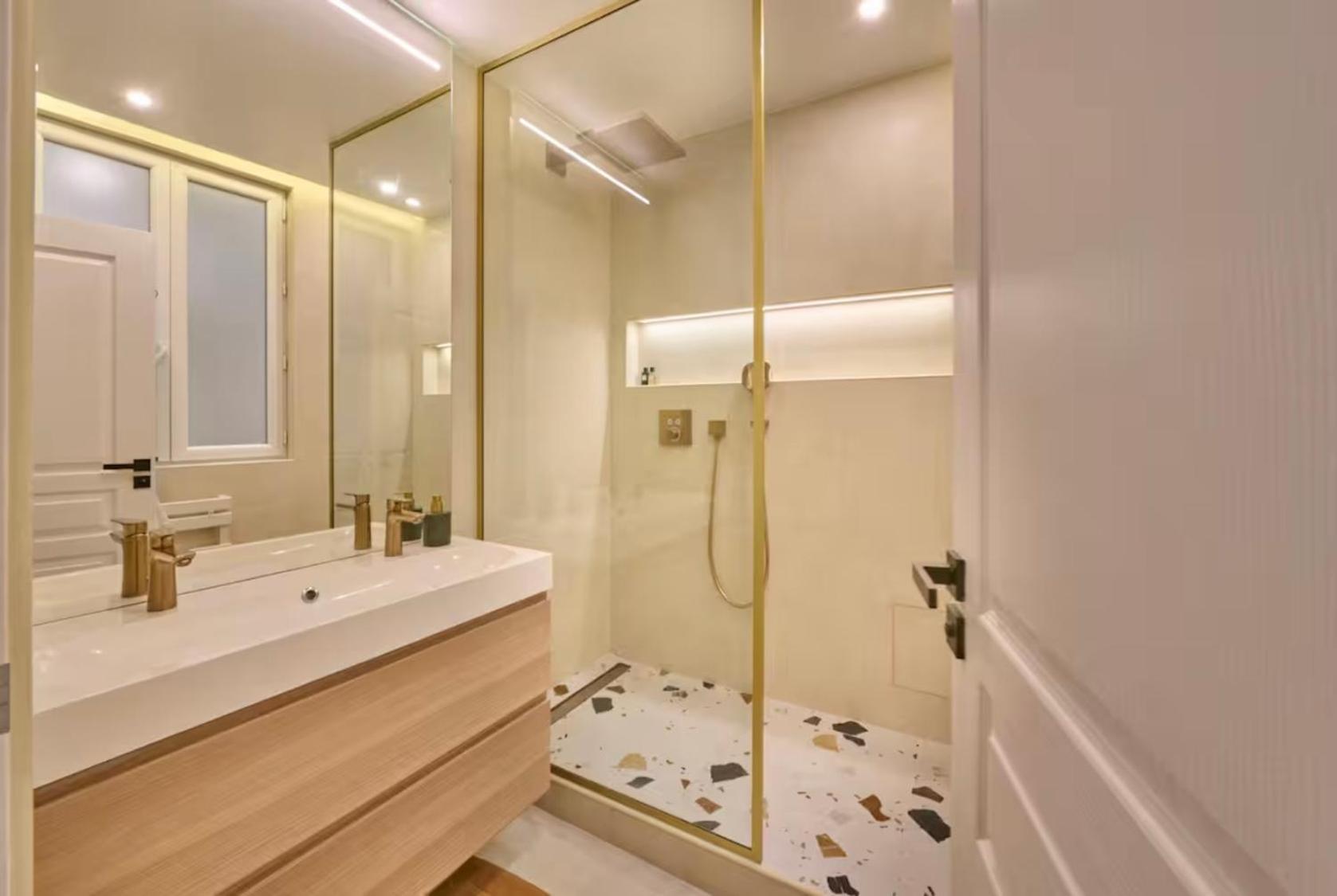 Beach - Kitchen - Wifi - Air Conditioning - Center - Tram نيس المظهر الخارجي الصورة